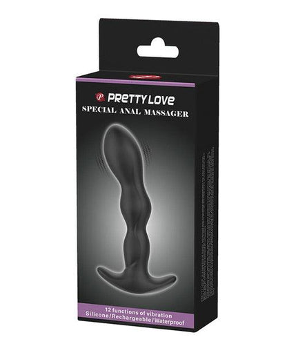 Pretty Love Special Anal Massager - Black - SEXYEONE