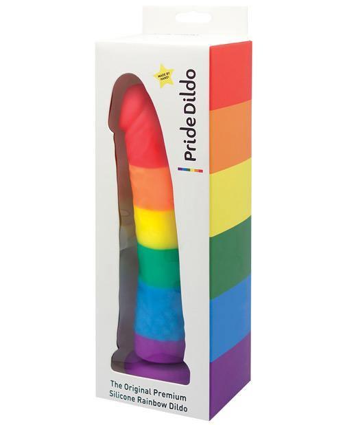 image of product,Pride Dildo - Rainbow - SEXYEONE
