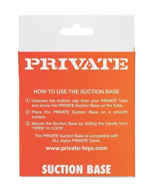 Private Suction Base Accessory - Black - SEXYEONE