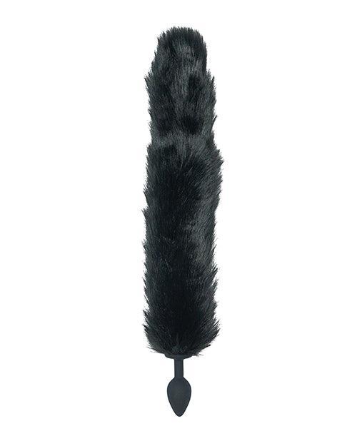image of product,Punishment Fox Tail Plug - Black - SEXYEONE