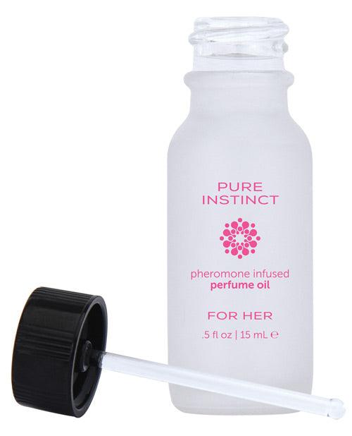 image of product,Pure Instinct Pheromone Perfume Oil For Her - .5 Oz. - SEXYEONE