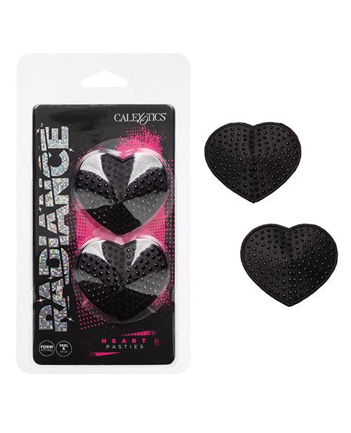 product image, Radiance Heart Pasties Black O/s - SEXYEONE