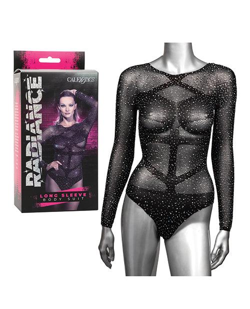product image, Radiance Long Sleeve Body Suit Black O/s - SEXYEONE