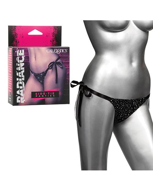 product image, Radiance Side Tie Panties Black O/s - SEXYEONE