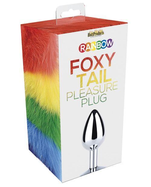 product image, Rainbow Foxy Tail Butt Plug - SEXYEONE