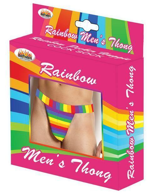 product image, Rainbow Men's Thong - SEXYEONE