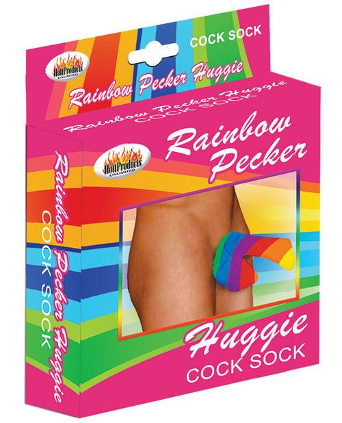product image, Rainbow Pecker Huggie Sock - SEXYEONE