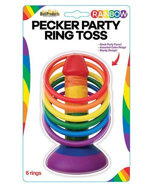 product image, Rainbow Pecker Party Ring Toss - SEXYEONE