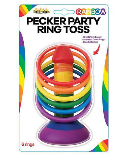 Rainbow Pecker Party Ring Toss - SEXYEONE