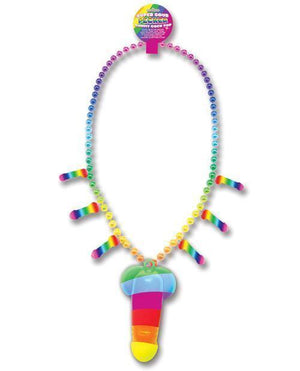Rainbow Pecker Whistle Necklace - SEXYEONE