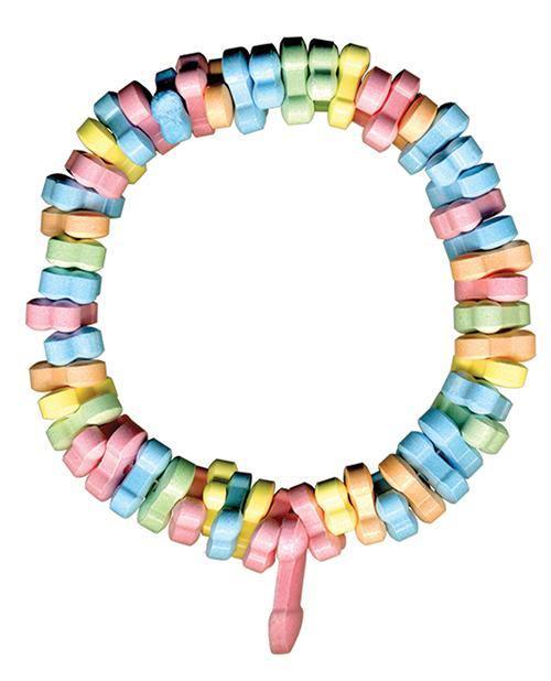 image of product,Rainbow Penis Candy Necklace - SEXYEONE