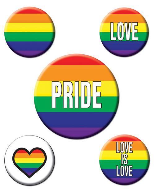 Rainbow Rainbow Party Buttons - SEXYEONE
