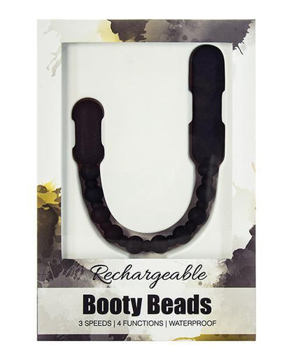 Rechargeable Booty Beads - Black - SEXYEONE