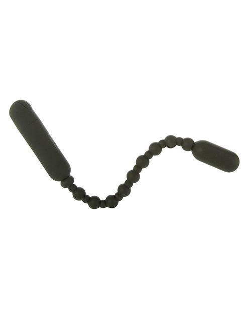 Rechargeable Booty Beads - Black - SEXYEONE