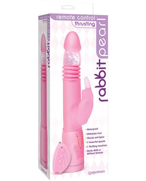 product image, Remote Control Thrusting Rabbit Pearl - Pink - SEXYEONE