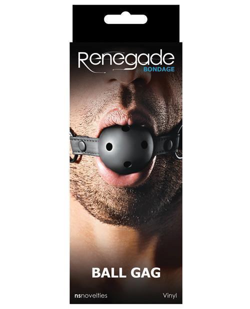 product image, Renegade Bondage Ball Gag - Black - SEXYEONE