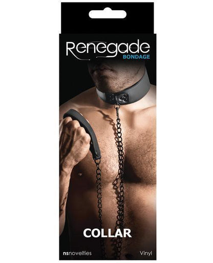 Renegade Bondage Collar - Black - SEXYEONE