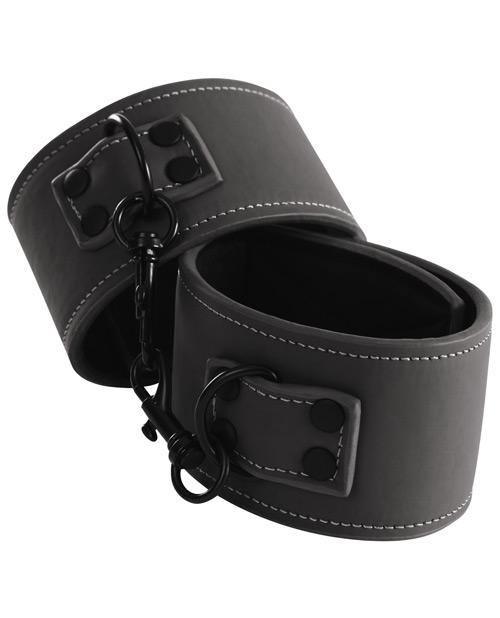 product image,Renegade Bondage Wrist Cuffs - Black - SEXYEONE