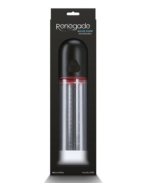 image of product,Renegade Bulge Vibrating Pump - Black - SEXYEONE