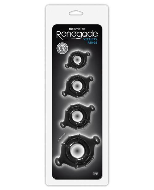 product image, Renegade Vitality Rings - Black - SEXYEONE