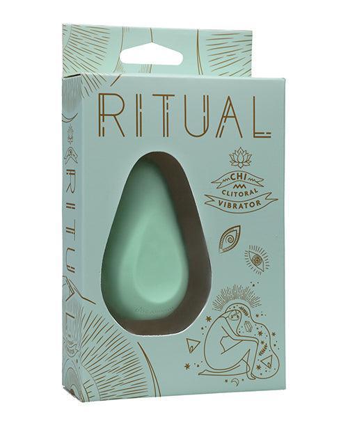 product image, Ritual Chi Rechargeable Silicone Clit Vibe - Mint - SEXYEONE