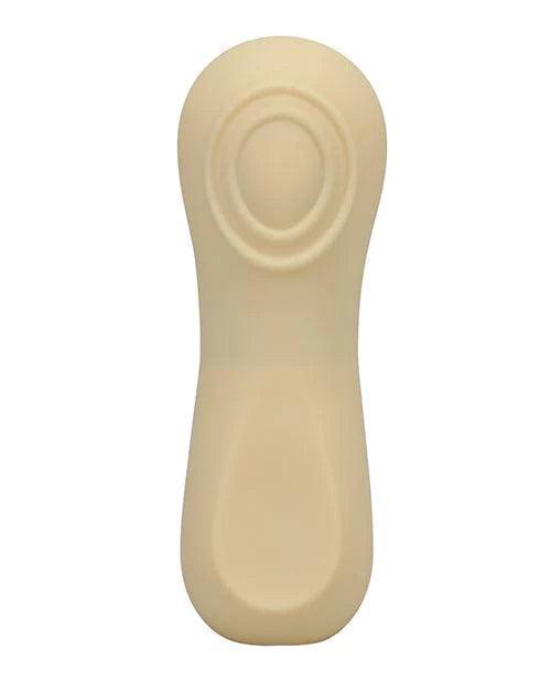 image of product,Ritual Sol Rechargeable Silicone Pulsating Vibe - Yellow - SEXYEONE