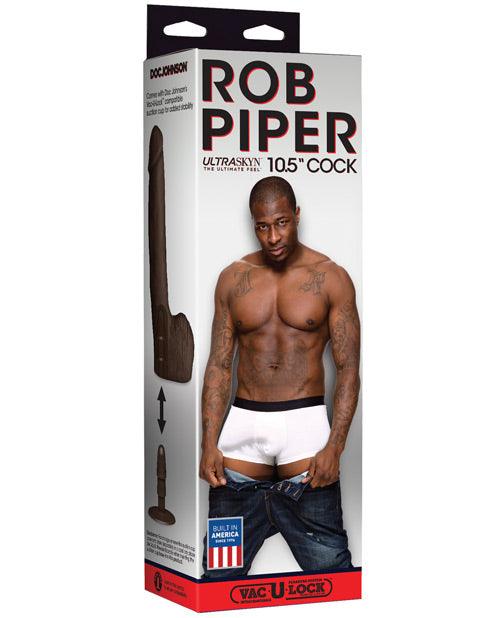 product image, Rob Piper Cock W-balls & Suction Cup - Chocolate - SEXYEONE