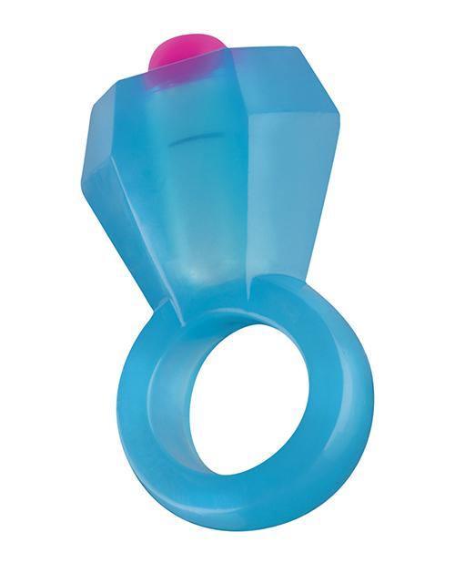 image of product,Rock Candy Bling Pop C-ring - Blue - SEXYEONE