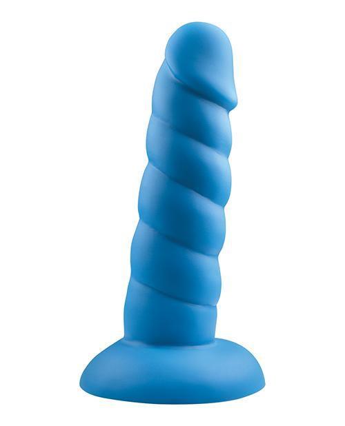 product image, Rock Candy Suga Daddy Silicone Dildo - Blue - SEXYEONE