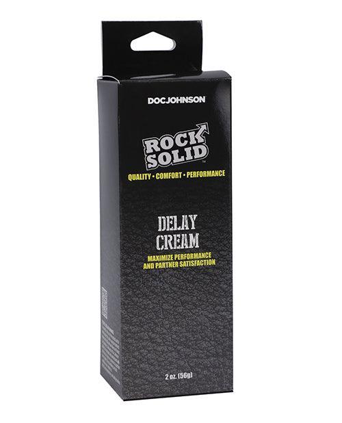 product image, Rock Solid Delay Cream - 2 Oz - SEXYEONE