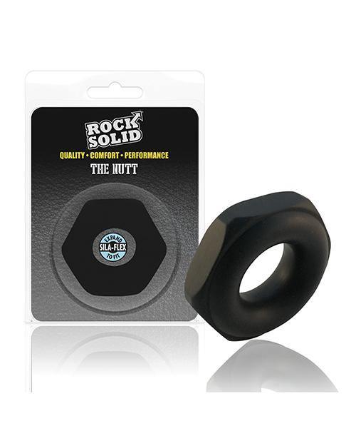 product image, Rock Solid Nut Ring - Black - SEXYEONE
