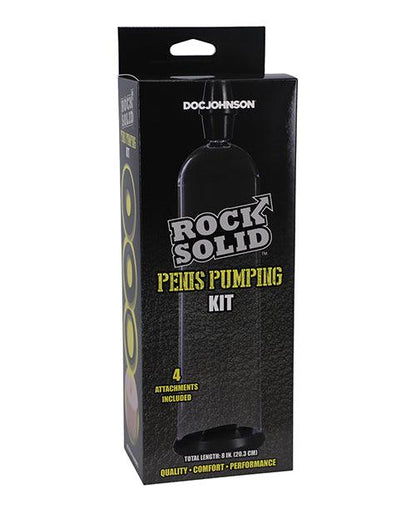 Rock Solid Penis Pumping Kit - SEXYEONE
