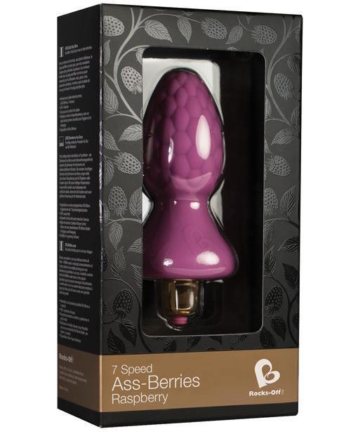 product image, Rocks Off Ass Berries - 7 Speed Raspberry - SEXYEONE