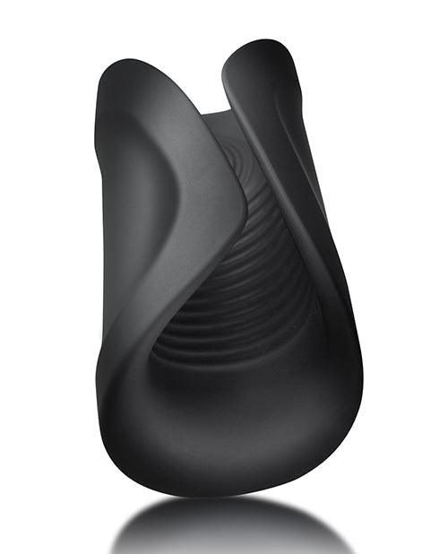 Rocks Off Rush Rechargeable Stroker - Black - SEXYEONE