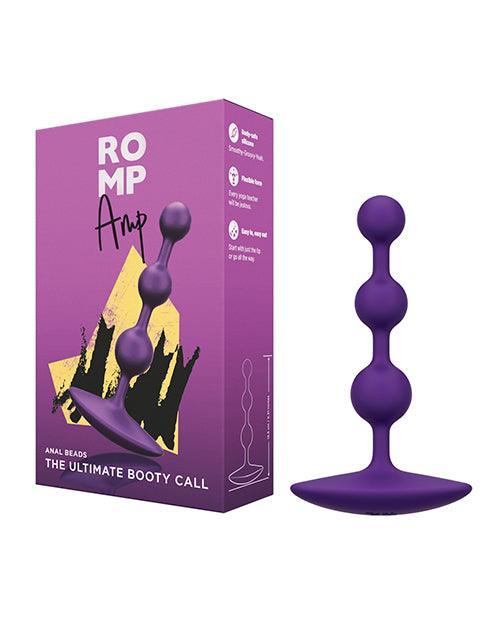 image of product,Romp Amp Flexible Anal Beads - Violet - SEXYEONE