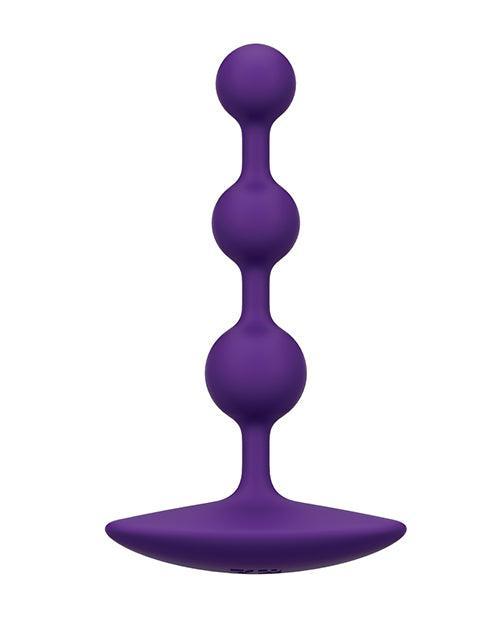 Romp Amp Flexible Anal Beads - Violet - SEXYEONE