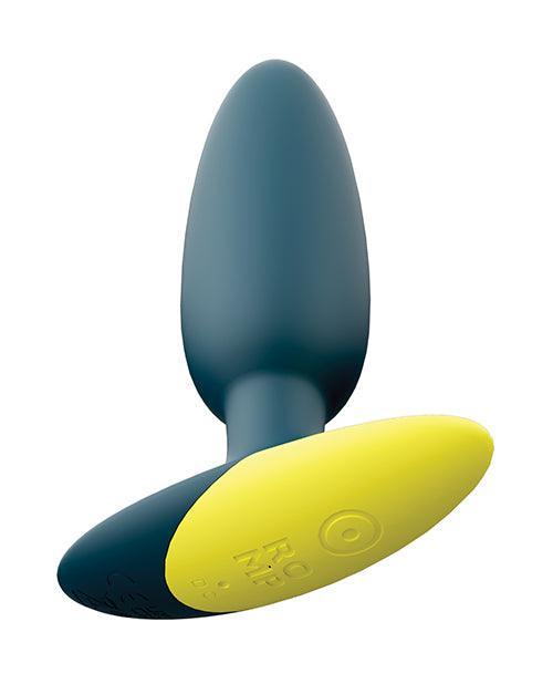 image of product,Romp Bass Vibrating Anal Plug - Teal - SEXYEONE