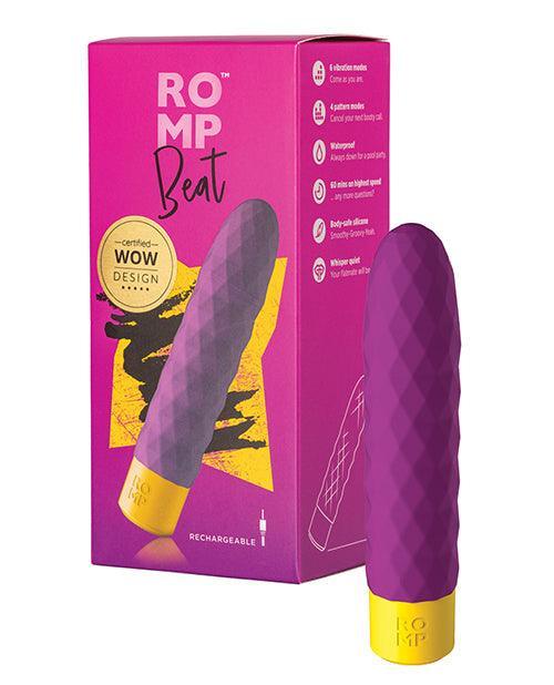 product image, Romp Beat Bullet Vibrator - Purple - SEXYEONE