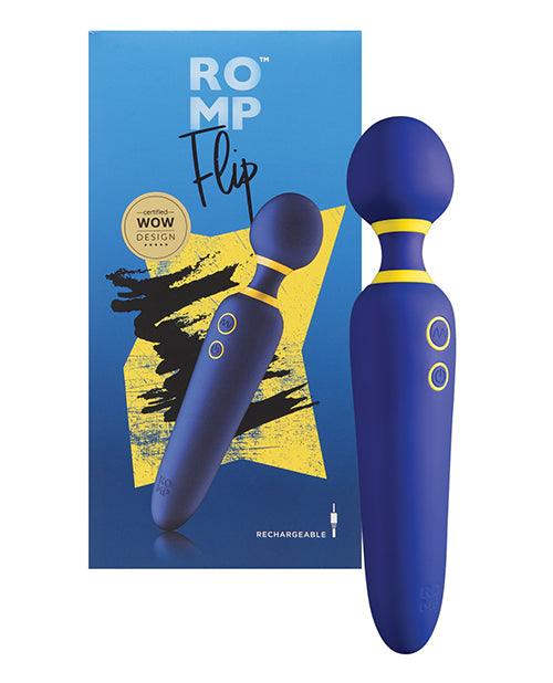 product image, Romp Flip Wand Massager - Blue - SEXYEONE