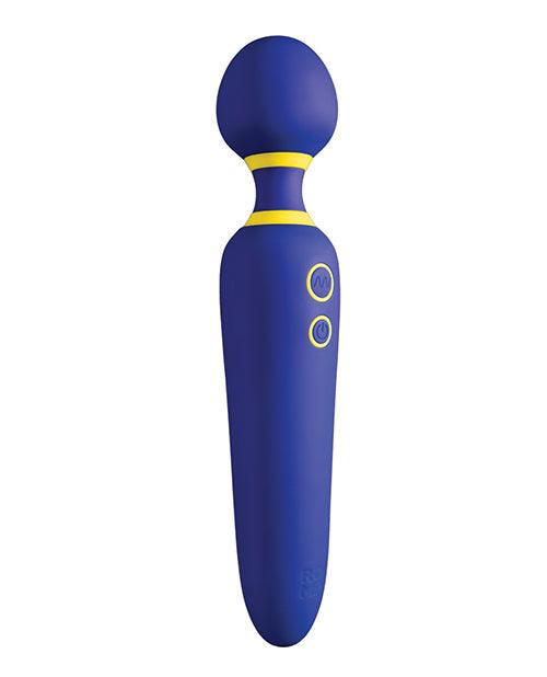 image of product,Romp Flip Wand Massager - Blue - SEXYEONE
