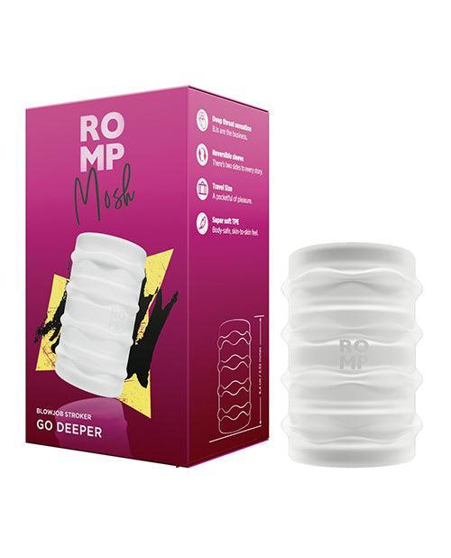 image of product,Romp Mosh Bj Stroker - Clear - SEXYEONE