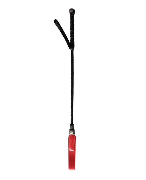 product image, Rouge Short Riding Crop Slim Tip - Red - SEXYEONE