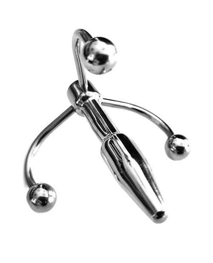 Rouge Stainless Steel Crown Penis Plug - SEXYEONE