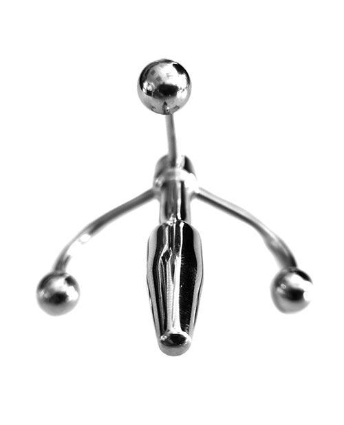 Rouge Stainless Steel Crown Penis Plug - SEXYEONE