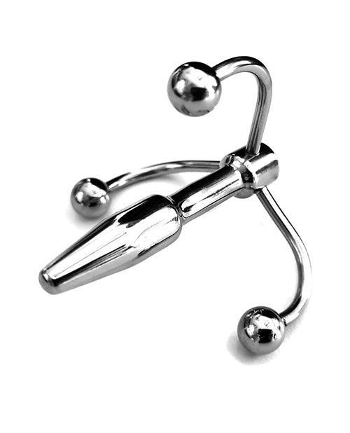 image of product,Rouge Stainless Steel Crown Penis Plug - SEXYEONE