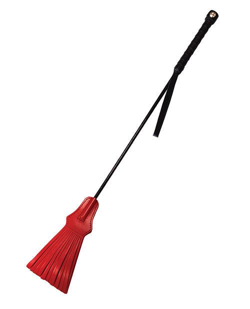image of product,Rouge Tasseled Riding Crop - Red - SEXYEONE
