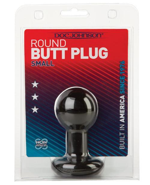 product image, Round Butt Plug - Black - SEXYEONE