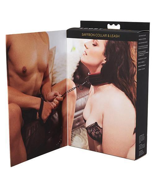 product image,Saffron Leash & Collar - SEXYEONE