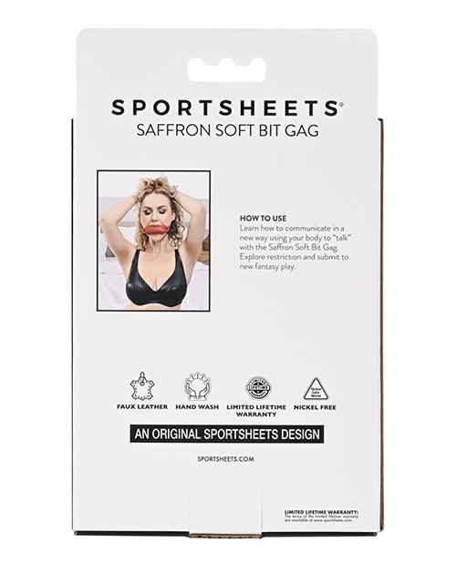 image of product,Saffron Soft Bit Gag - SEXYEONE