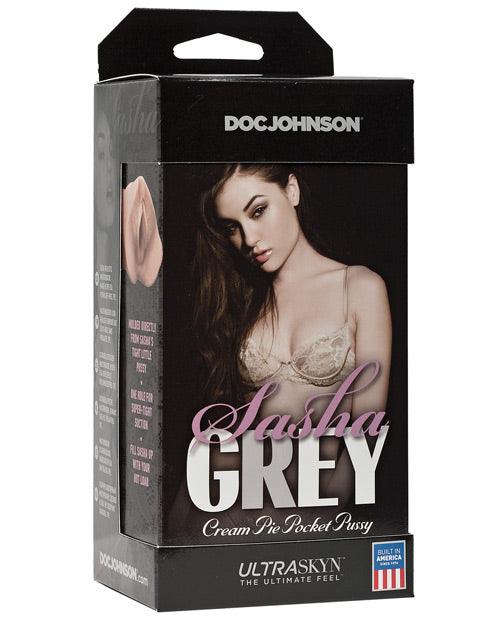 product image, Sasha Grey Ultraskyn Cream Pie Pocket Pussy - SEXYEONE